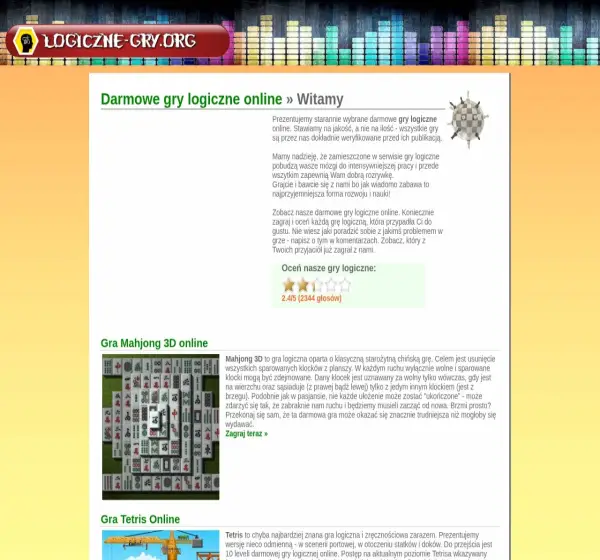 Forum i opinie o logiczne-gry.org