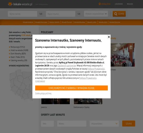 Forum i opinie o lokale-wesele.pl