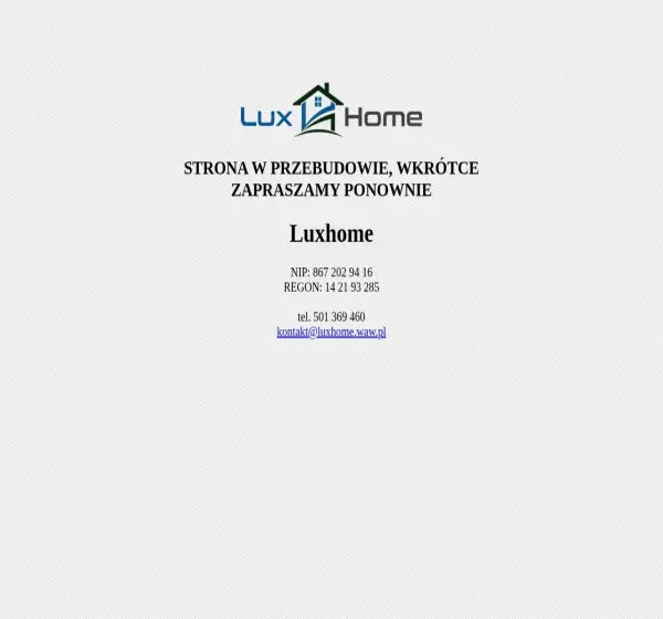 Forum i opinie o luxhome.waw.pl