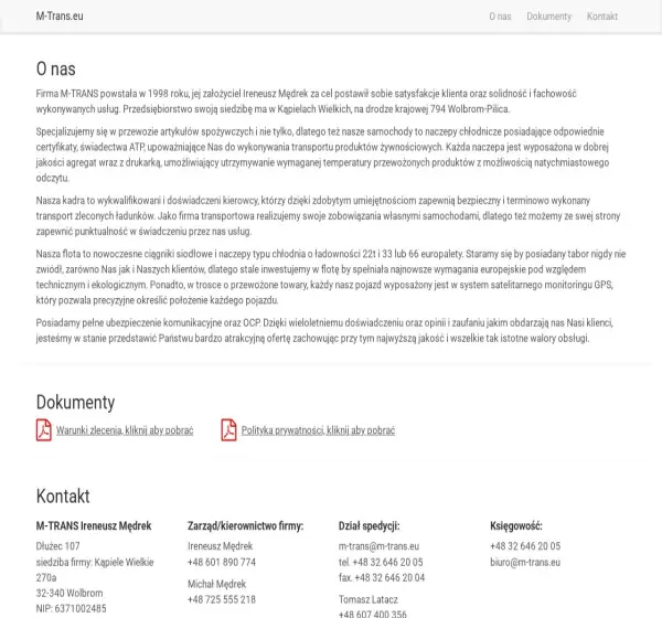 Forum i opinie o m-trans.eu