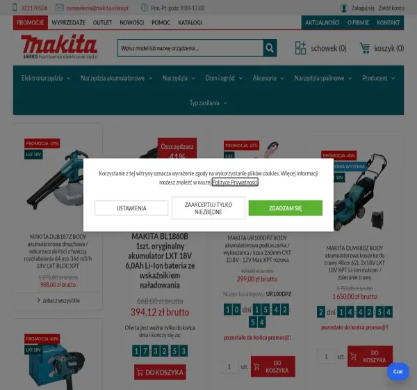 Forum i opinie o makita.sklep.pl