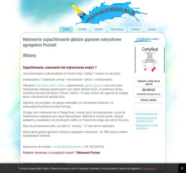 Forum i opinie o malarzpoznan.pl