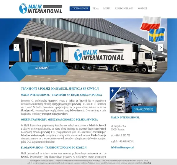 Forum i opinie o maliktransport.pl
