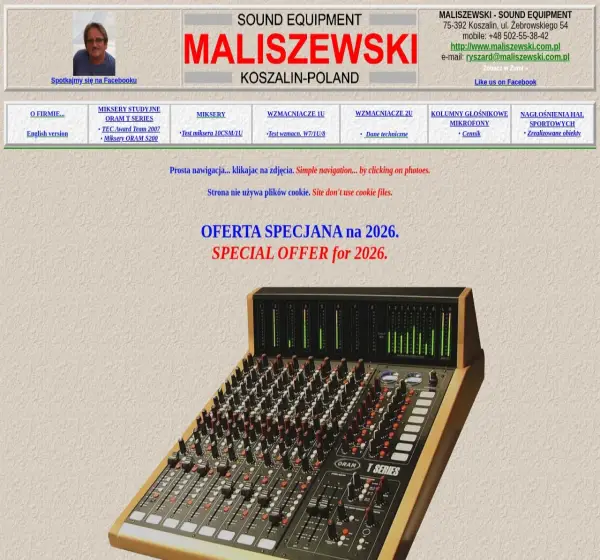 Forum i opinie o maliszewski.com.pl