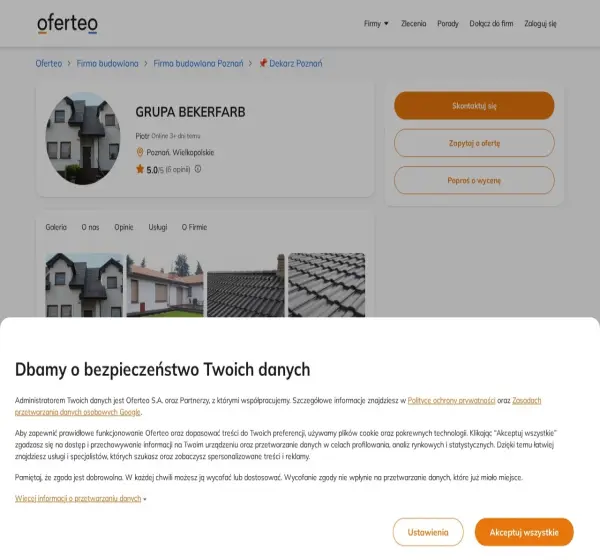 Forum i opinie o malowaniedachow.oferteo.pl