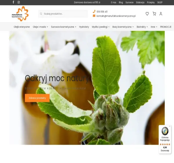 Forum i opinie o manufakturakosmetyczna.pl