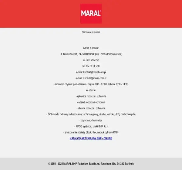 Forum i opinie o maral.com.pl