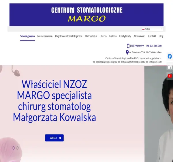 Forum i opinie o margo-stomatologia.pl