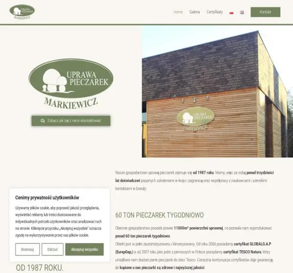 Forum i opinie o markiewiczpieczarki.pl