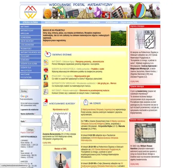 Forum i opinie o matematyka.wroc.pl