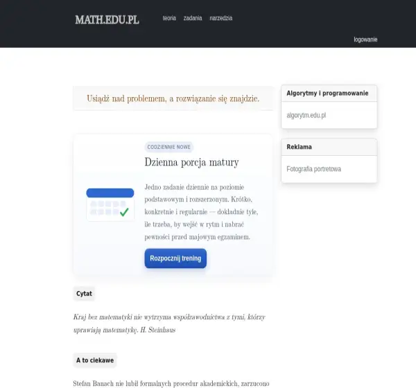 Forum i opinie o math.edu.pl