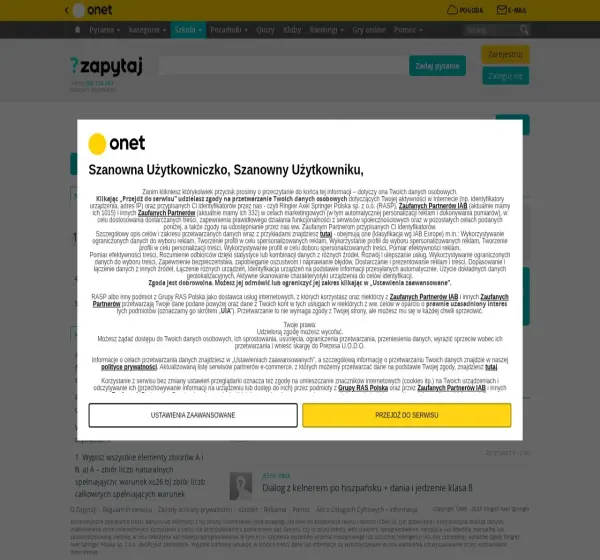 Forum i opinie o matura.onet.pl