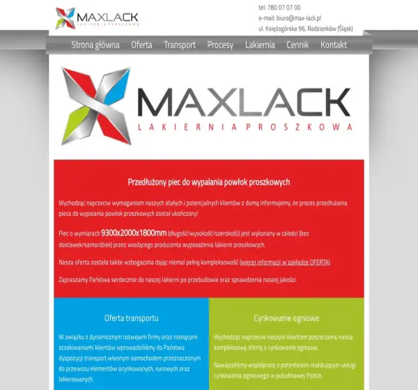 Forum i opinie o max-lack.pl
