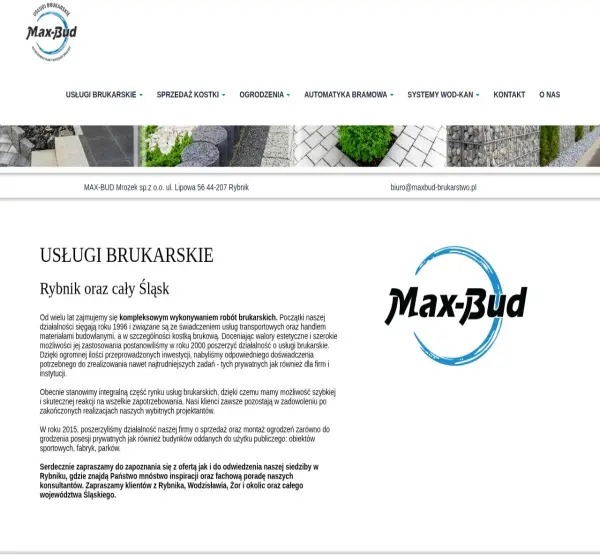Forum i opinie o maxbud-brukarstwo.pl