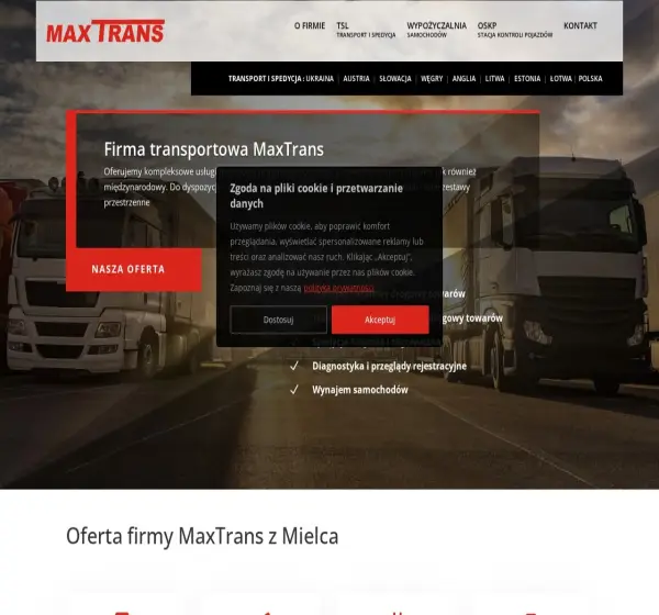 Forum i opinie o maxtrans.com.pl
