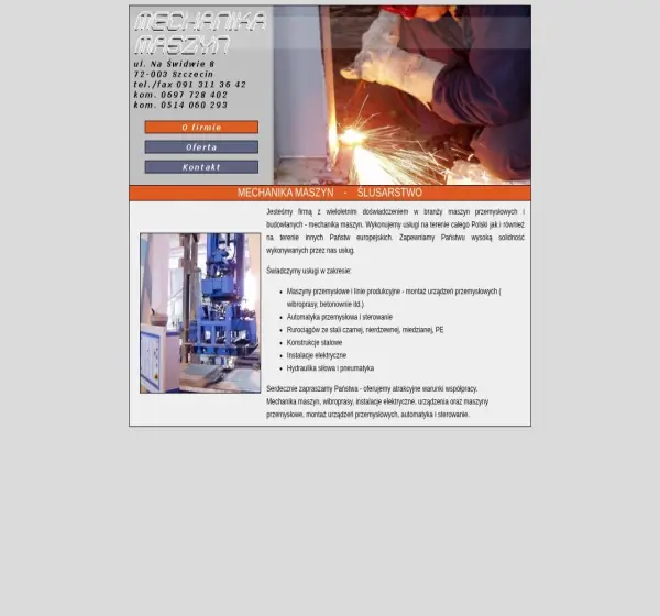 Forum i opinie o mechanika-maszyn.comweb.pl