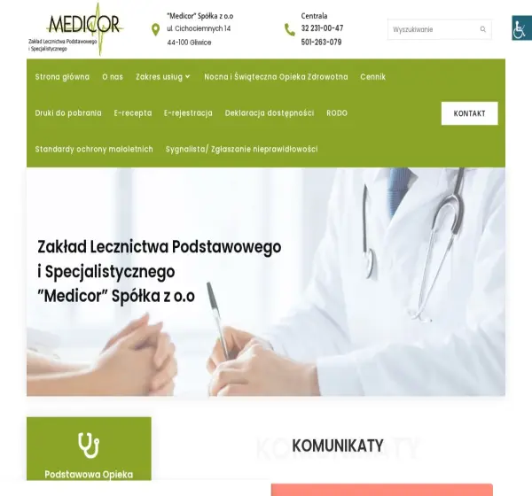 Forum i opinie o medicor.gliwice.pl