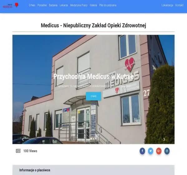 Forum i opinie o medicuskutno.pl
