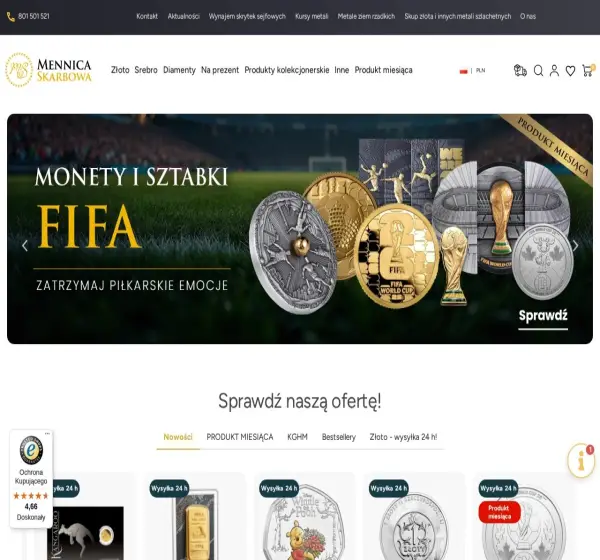 Forum i opinie o mennicaskarbowa.pl