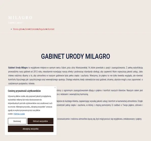 Forum i opinie o milagro-gdynia.pl