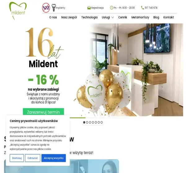 Forum i opinie o mildent-chorzow.pl