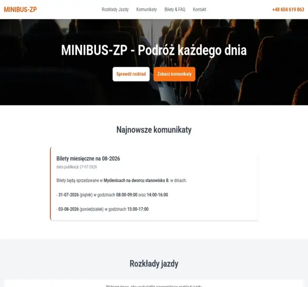Forum i opinie o minibus.and.pl