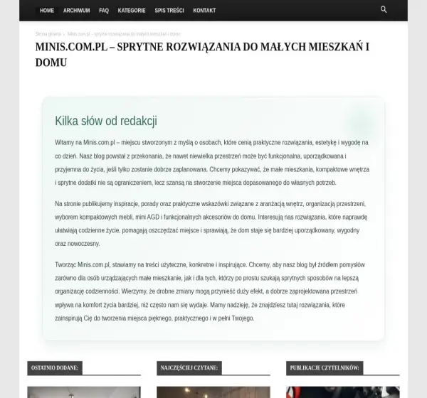 Forum i opinie o minis.com.pl