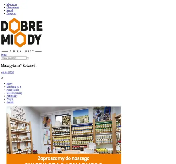 Forum i opinie o miody-kalinscy.pl