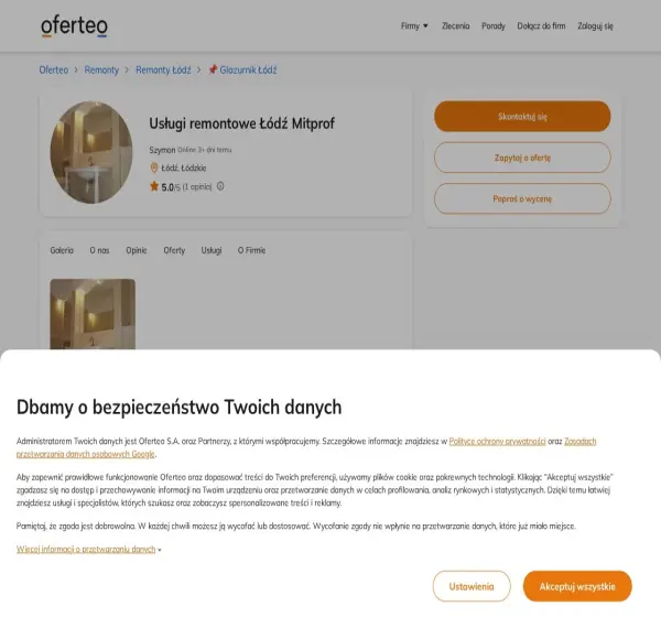 Forum i opinie o mitprof.oferteo.pl