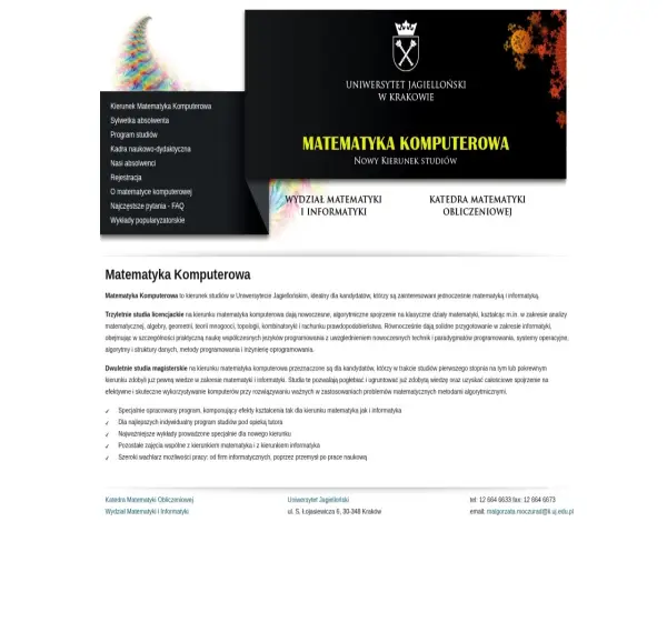 Forum i opinie o mk.matinf.uj.edu.pl
