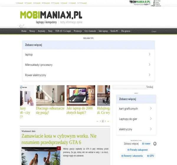 Forum i opinie o mobimaniak.pl