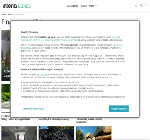 Forum i opinie o mojefinanse.interia.pl