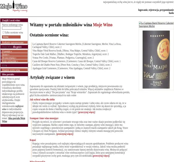 Forum i opinie o mojewino.pl