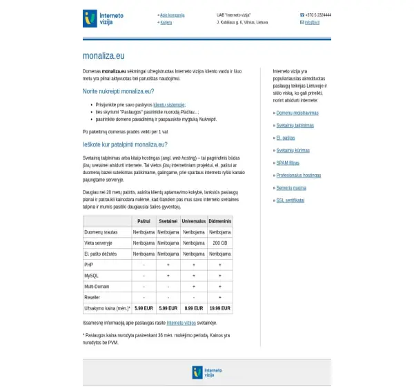 Forum i opinie o monaliza.eu