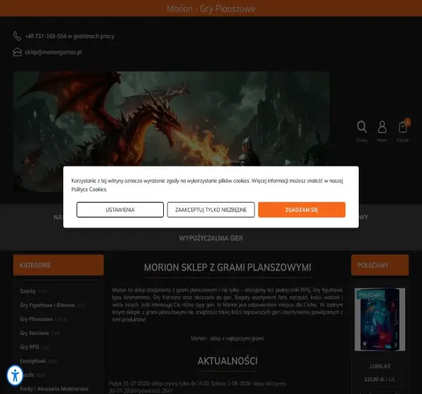 Forum i opinie o moriongames.pl
