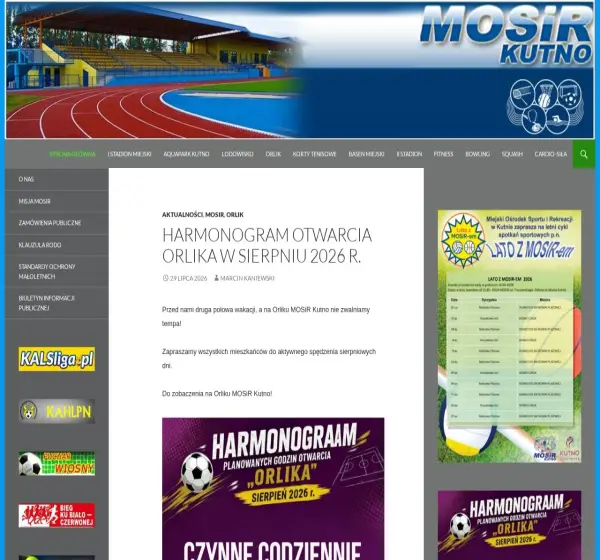 Forum i opinie o mosir.kutno.pl