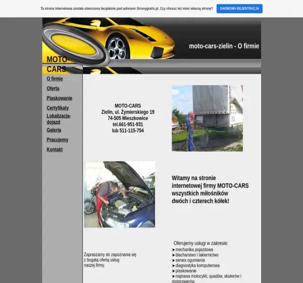 Forum i opinie o moto-cars-zielin.pl.tl