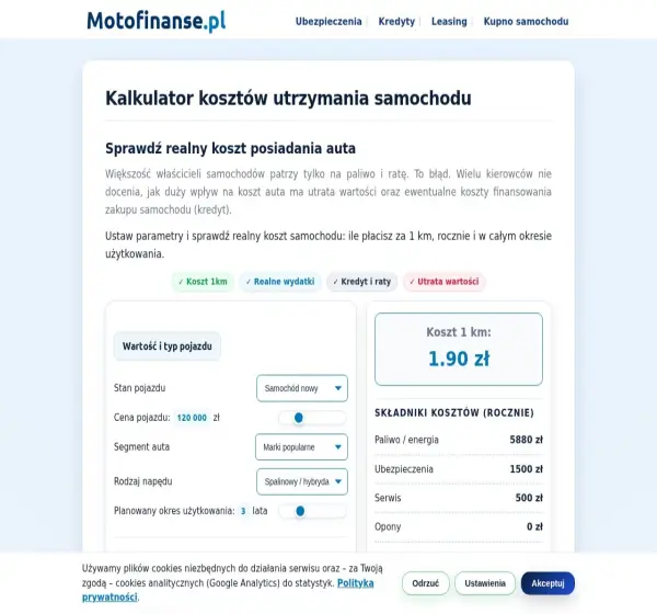 Forum i opinie o motofinanse.pl