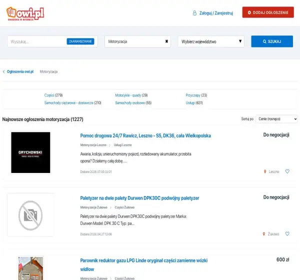 Forum i opinie o motoryzacja.owi.pl