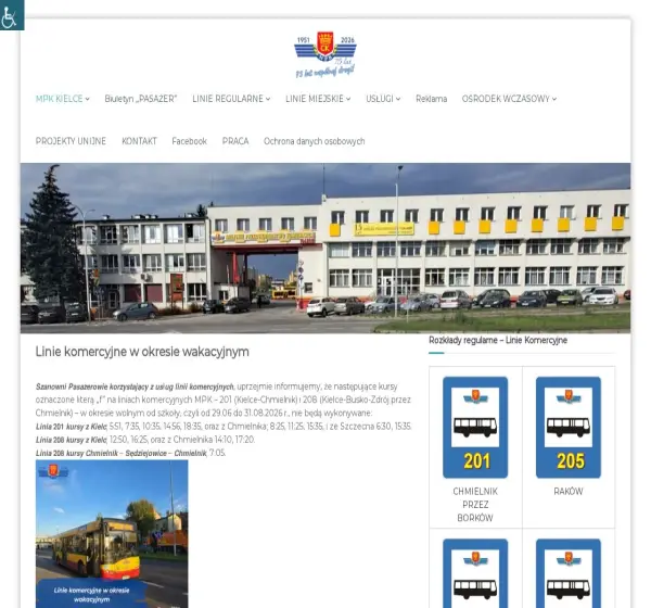 Forum i opinie o mpk.kielce.pl