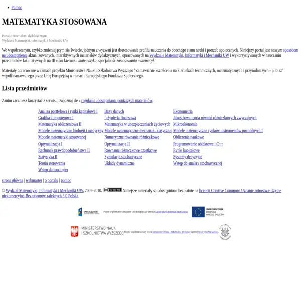 Forum i opinie o mst.mimuw.edu.pl