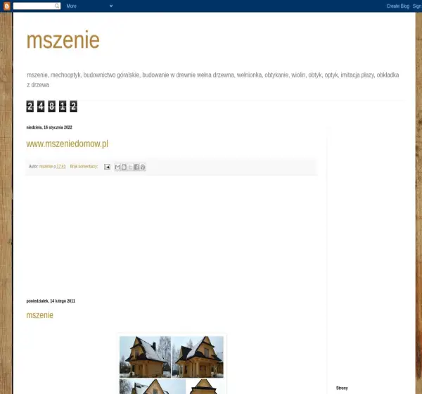 Forum i opinie o mszenie.blogspot.com