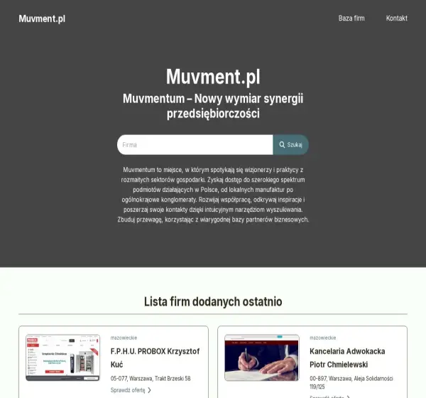 Forum i opinie o muvment.pl