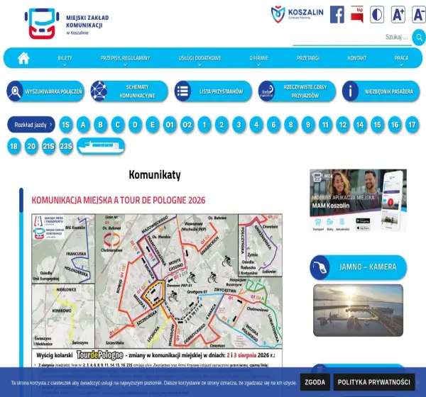 Forum i opinie o mzk.koszalin.pl