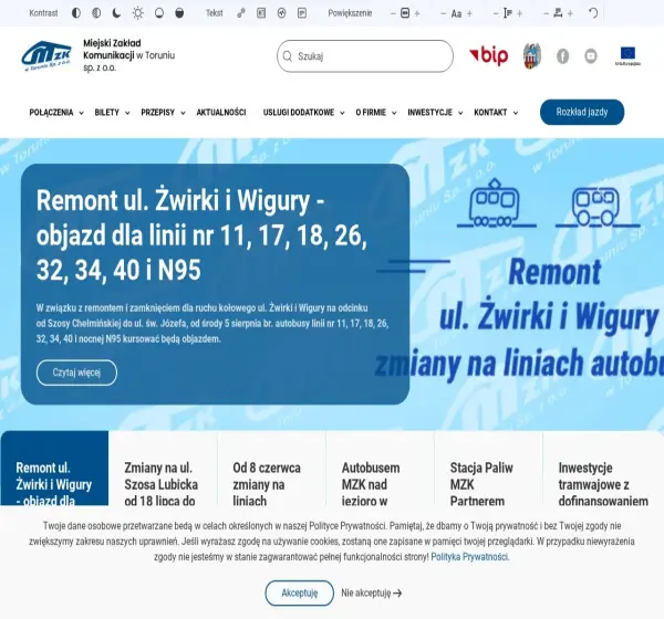 Forum i opinie o mzk-torun.pl