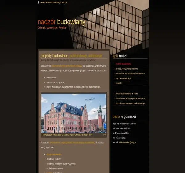 Forum i opinie o nadzorbudowlany.invito.pl