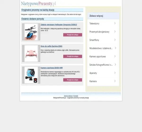 Forum i opinie o nietypoweprezenty.pl