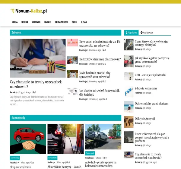 Forum i opinie o novum-kalisz.pl