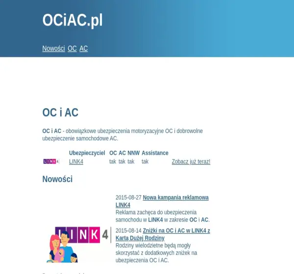 Forum i opinie o ociac.pl