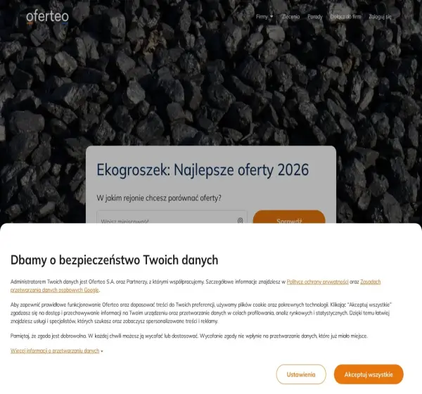 Forum i opinie o oferteo.pl/ekogroszek/zapytanie